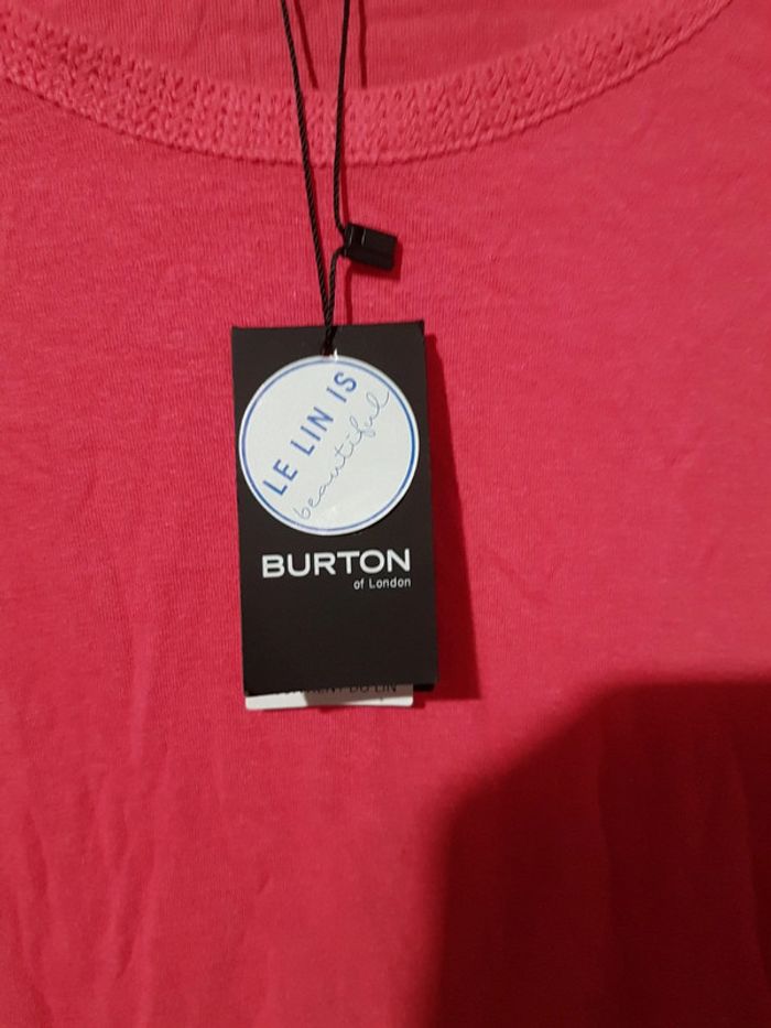 T-shirt  Burton Xs rose - photo numéro 2