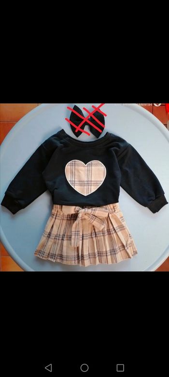 Ensemble neuf fillette 2ans
