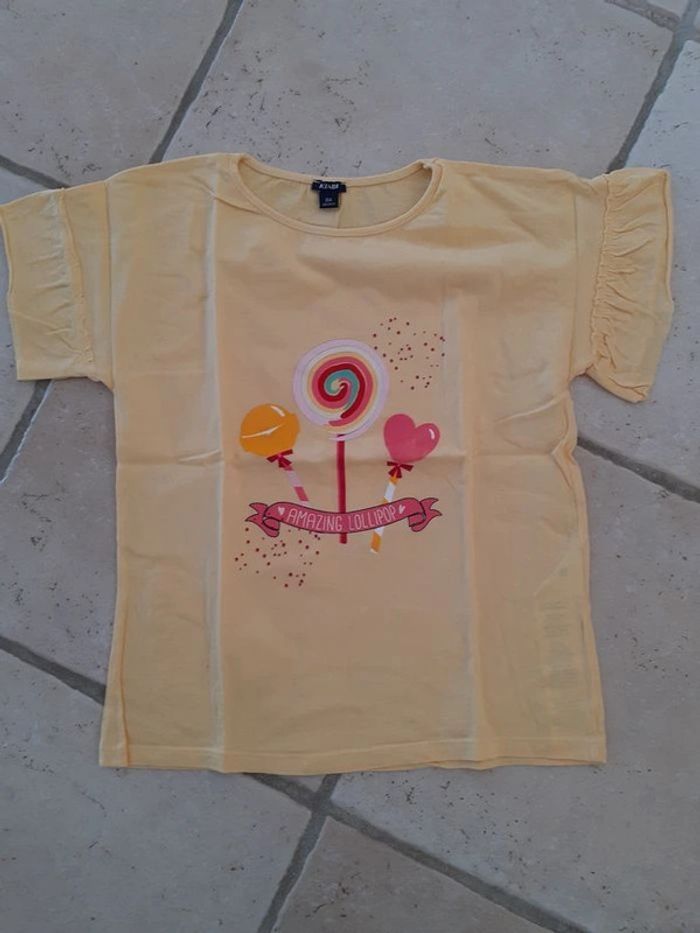 Lot tee shirts 10 ans