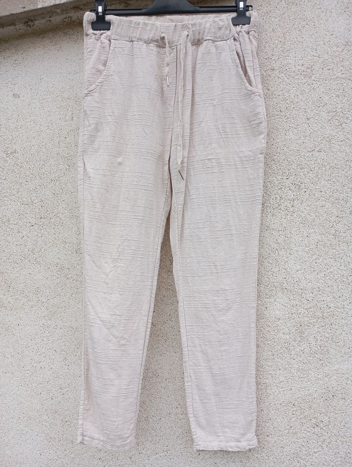 Pantalon coton - photo numéro 4
