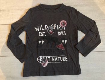 T-shirt garçon ML - wild spirit - 6 ans