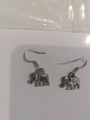 Boucles d oreilles éléphant 🐘