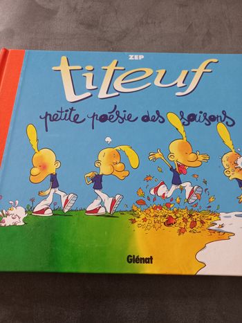 Bd titeuf petite poésie des saisons