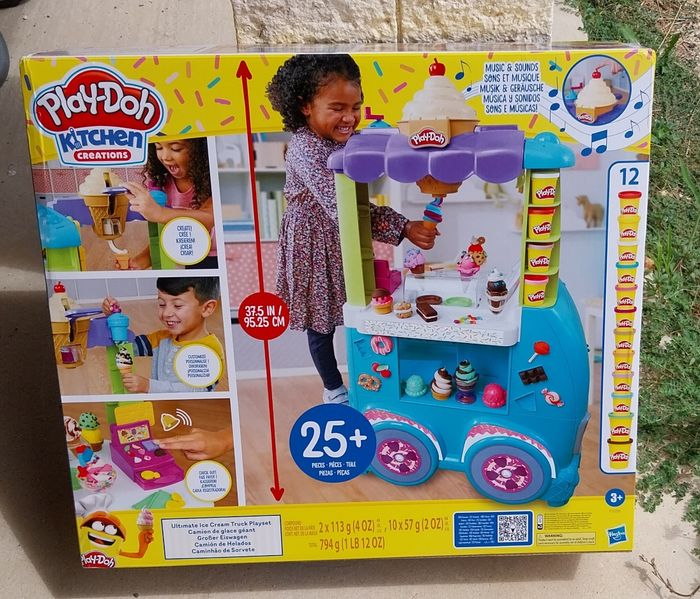 Jeu enfant marchand de glaces play doh neuf - photo numéro 2