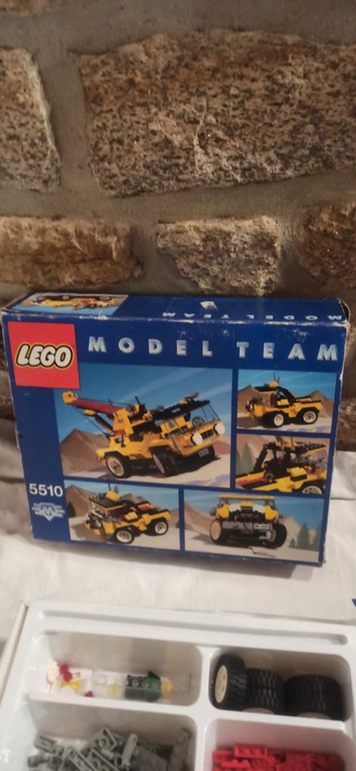 Lego 5510 vintage avec boîte sans notice et incomplet - photo numéro 7