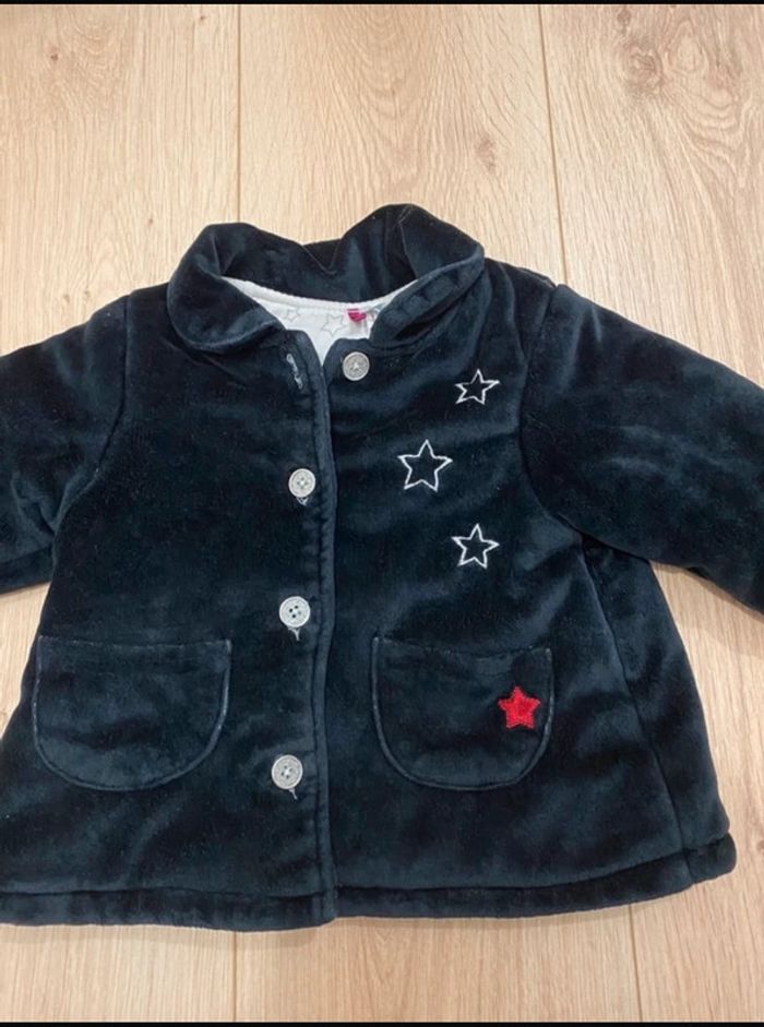 Manteau 12mois noir - photo numéro 2