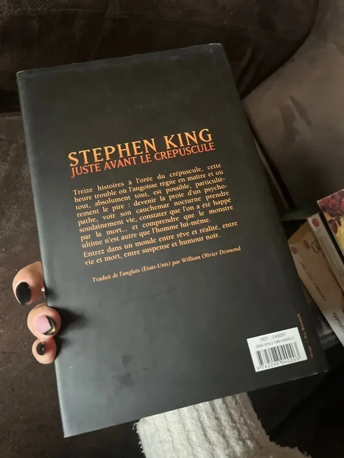 Juste avant le crépuscule Stephen King - photo numéro 3