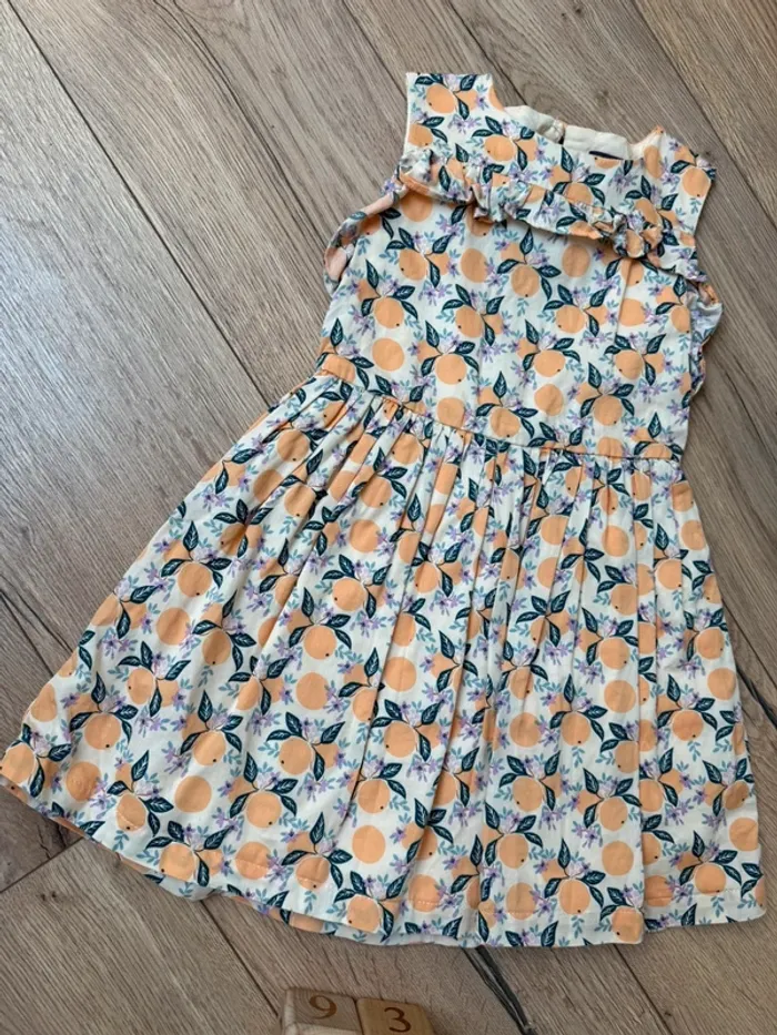 Magnifique robe Sergent Major thème pêche 🍑 - taille 4 ans - photo numéro 2