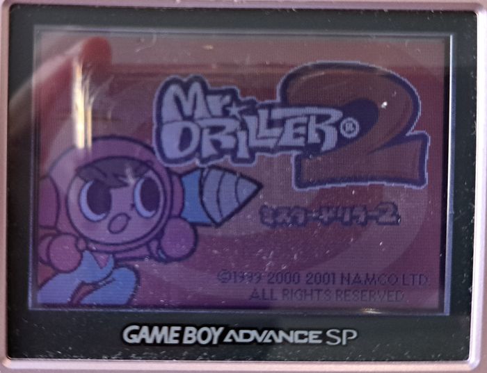 🎮 Mr Driller 2 JAP Nintendo Gameboy Advance GBA - photo numéro 3
