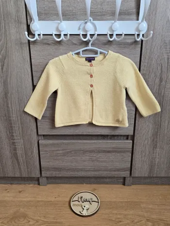 Vêtement Bébé Fille - Gilet jaune - Sergent Major - 9 mois / 71 cm