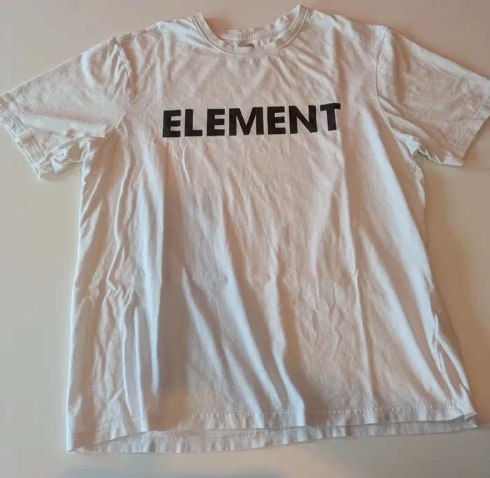 T-shirt Element blanc – Taille XL - photo numéro 2