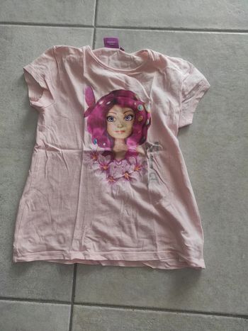 Tee shirt manches courtes Mia et moi 10 ans