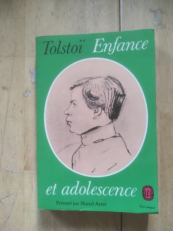 Enfance et adolescence Tolstoï Livre de Poche Classique 1968