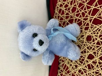 DOUDOU OURS BLEU AJENA