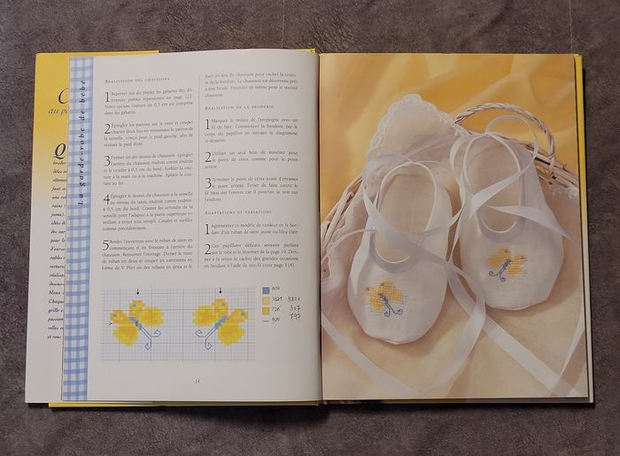 Cadeaux au point de croix - Pour bébé et sa chambre Sandra Hardy - photo numéro 2