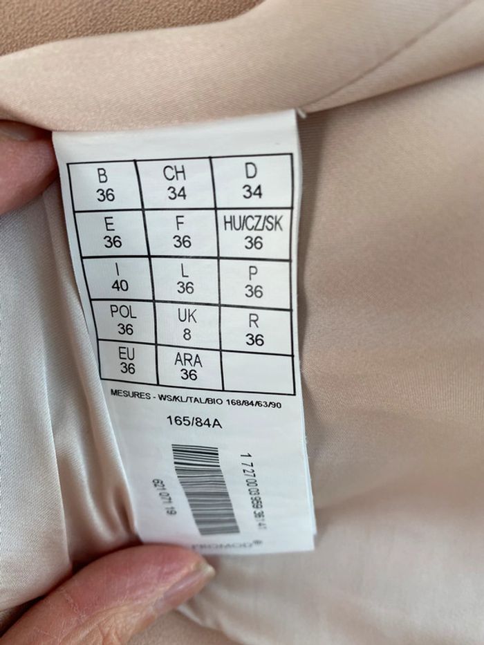 Veste promod rosé poudre - photo numéro 7