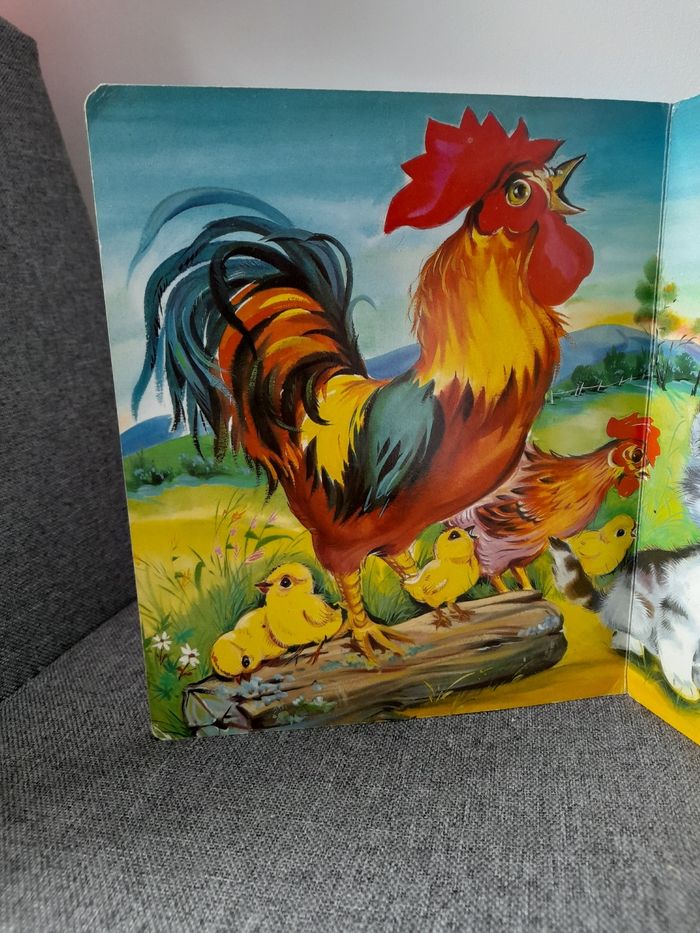 Livre cartonné vintage 1984 : Misti, le chaton curieux Hemma