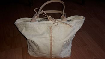 Sac en toile beige