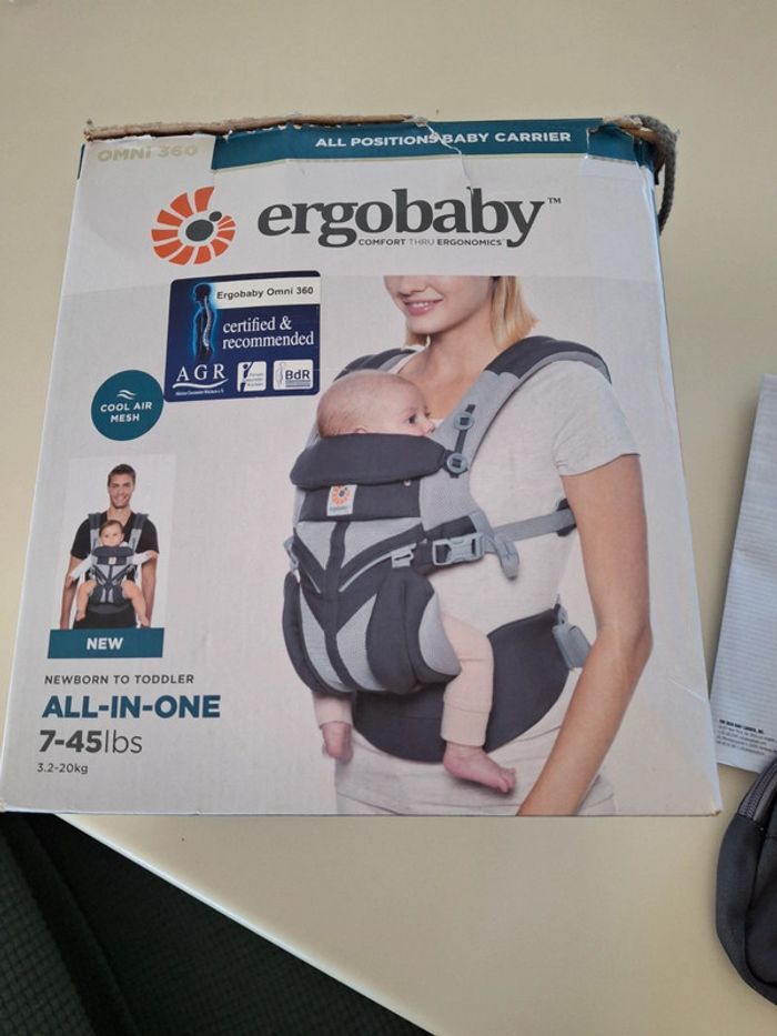Porté bébé Omni 360 cool air mesh Ergobaby - photo numéro 4