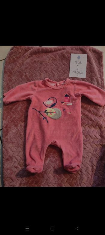 Pyjama 1 mois