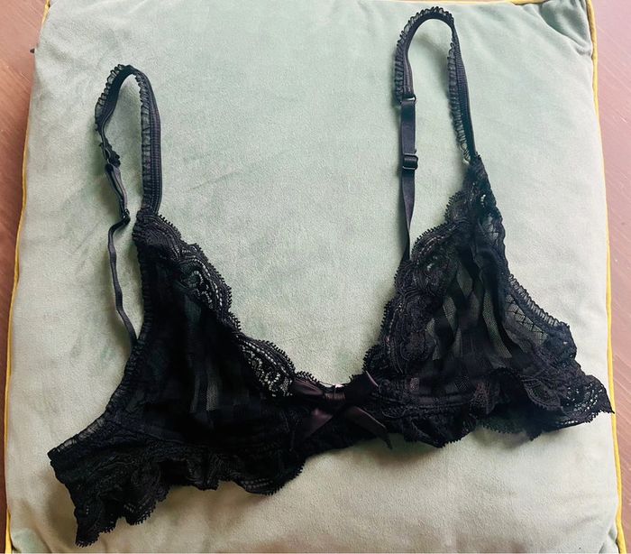 Joli soutien gorge dentelle noire