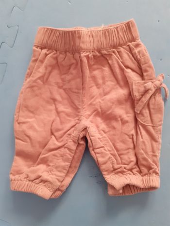 Pantalon velours, 1mois