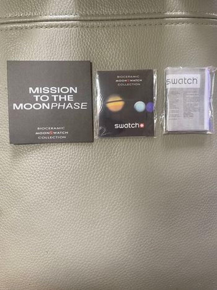 Lot de 2 Montres Omega x Swatch Speedmaster Moonswatch - photo numéro 7