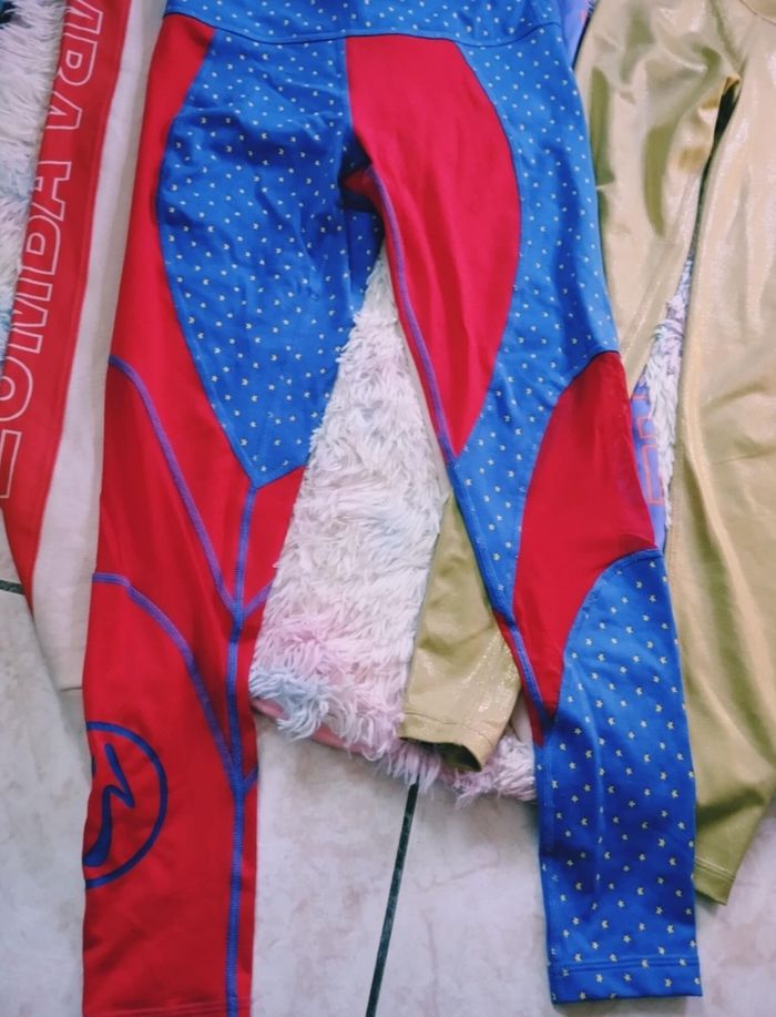 Lot 4 pantalons leggings zumba S mode sport - photo numéro 4