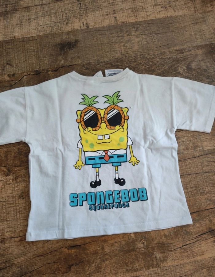 T-shirt bob l'éponge - photo numéro 2