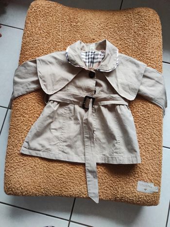 Trench Manteau fin Veste Taille 18/24 mois