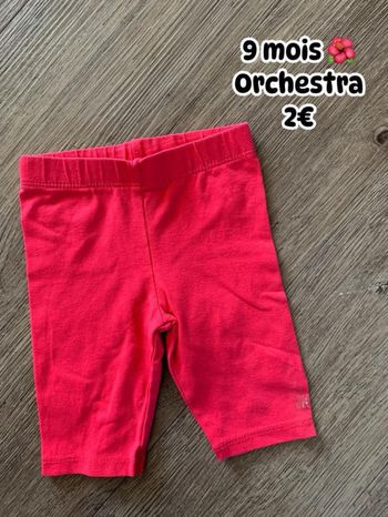 Legging 🌺 9 mois 🌺 Orchestra