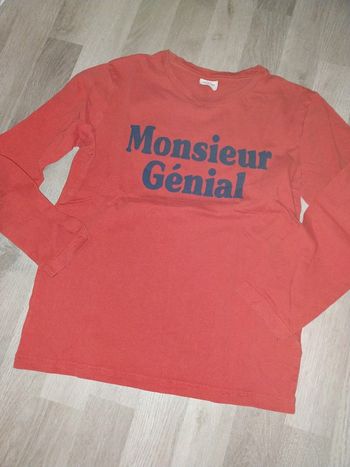 Tee-shirt manches longues garçon tape à l'œil