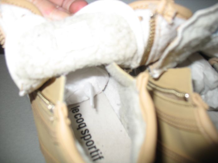 BASKETS MONTANTES CAMEL "LE COQ SPORTIF" - P39 - n°03 - photo numéro 5