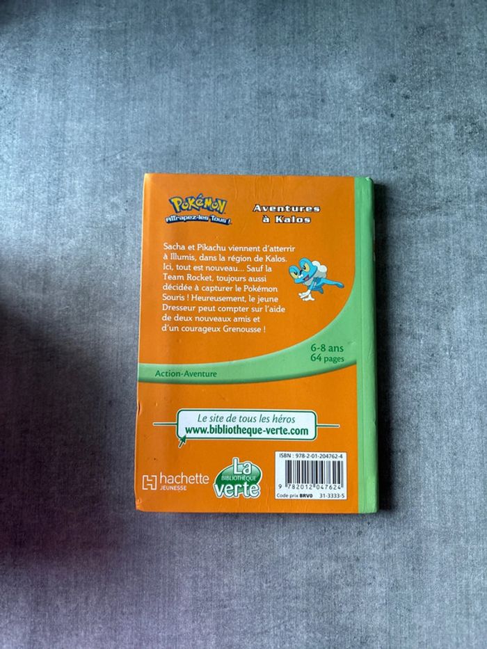 Livre Pokémon xy aventures à kalos - photo numéro 3