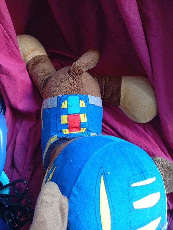 Grande peluche pat patrouille chase - photo numéro 3