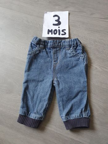 Pantalon jeans 3mois garçon