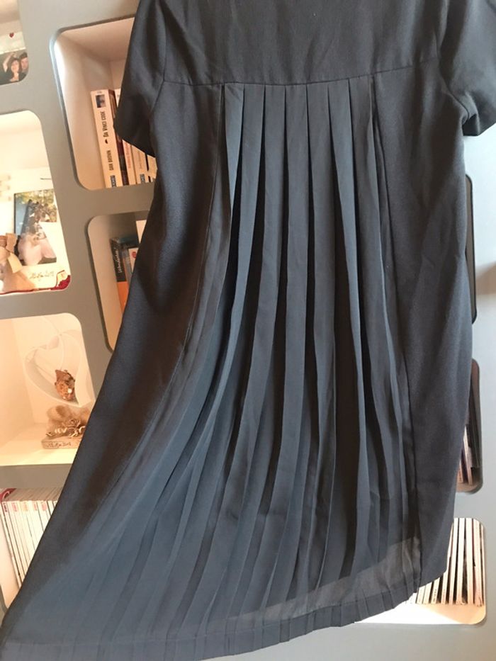 Robe noire dos drapé Molly Bracken - photo numéro 6