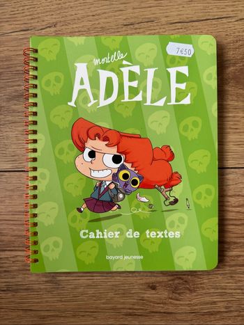 Cahier de texte Mortelle Adèle