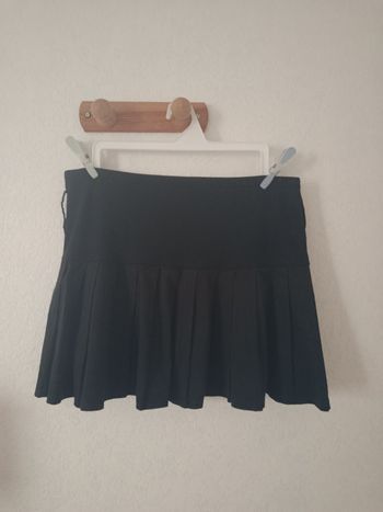 Jupe plissée noire