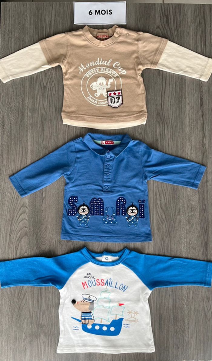 3 haut garçon 6 mois