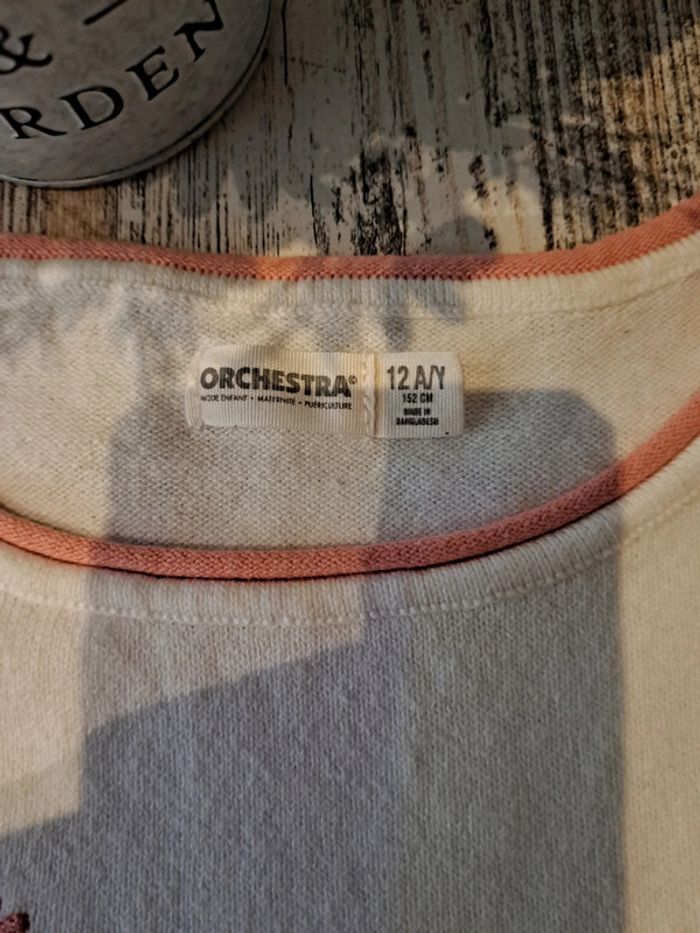 Robe fleurs brodé et manches froufrou - photo numéro 3