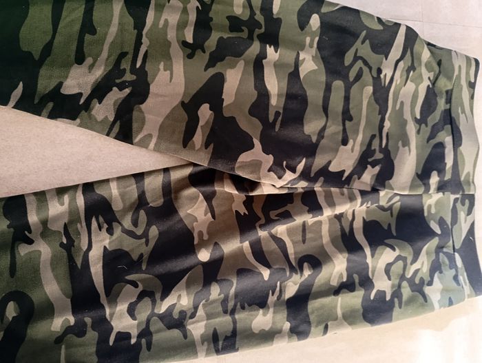 Pantalon élastique militaire femme