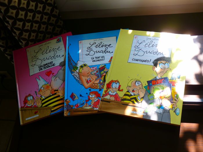 Livre lot BD l'élève Ducobu 3 albums TBE Tome 6, 14 et 16