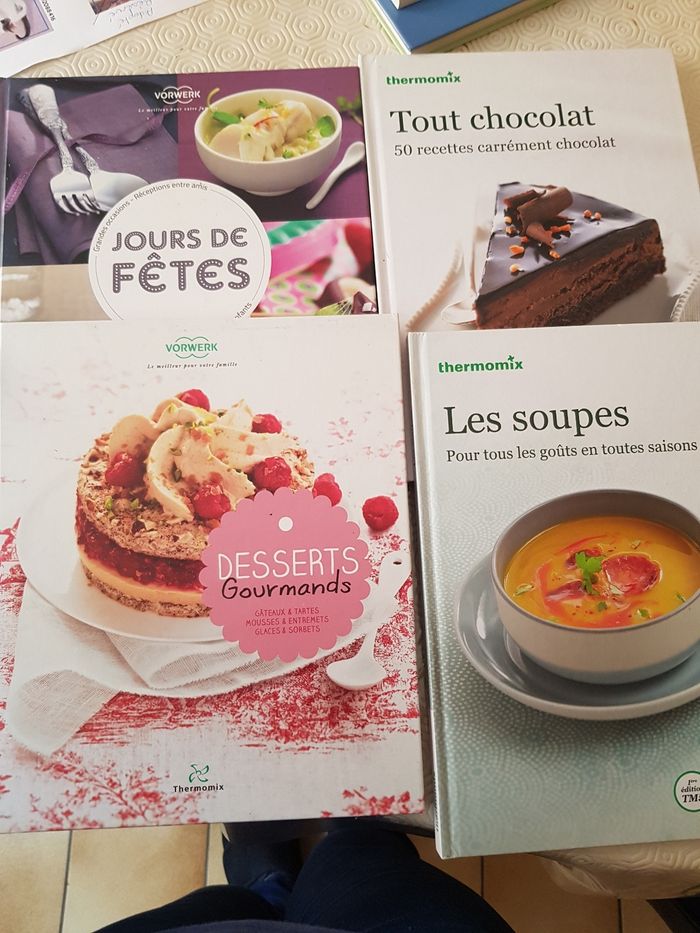 Lot de livres Thermomix