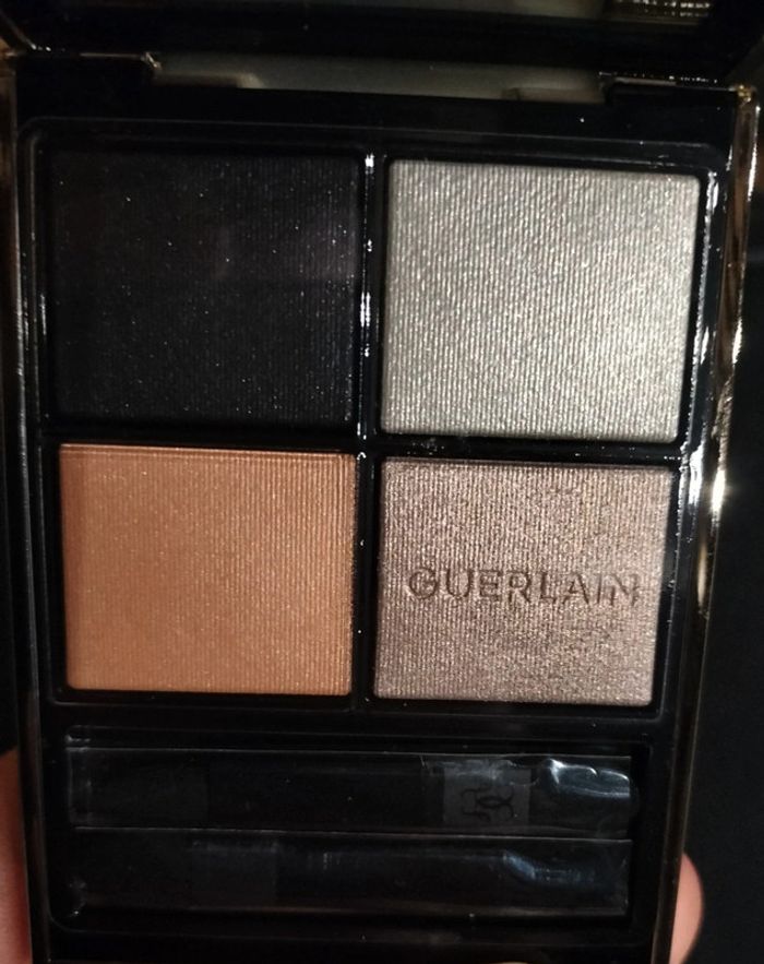 4 ombres à paupières G irisés tons chauds: beige-cuivre-taupe - photo numéro 4