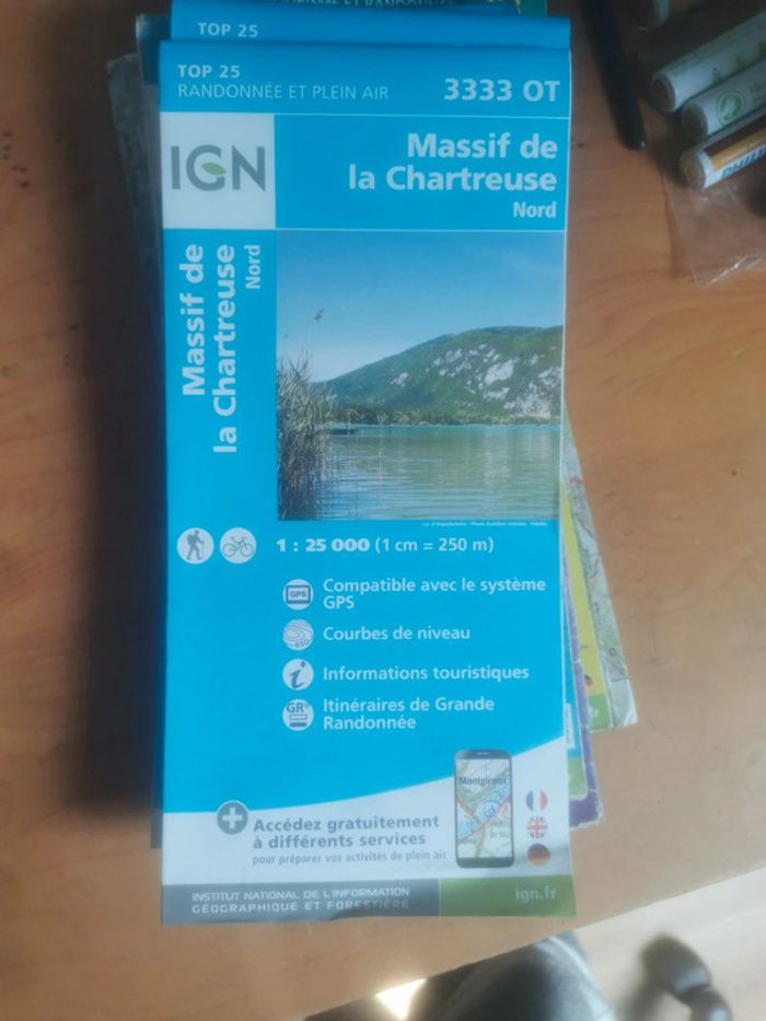 Lot de carte ign - photo numéro 11