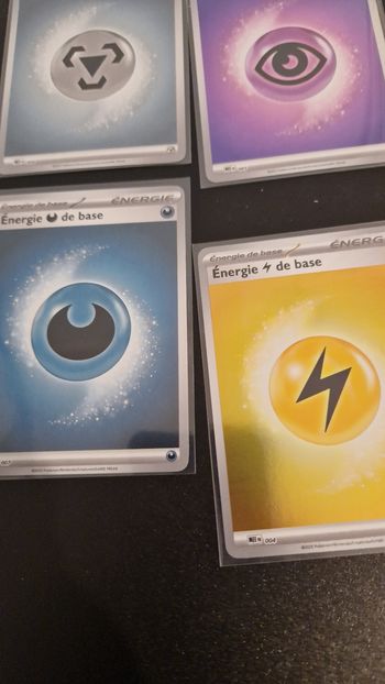 Lot carte energie 2.5 heros transcendant 