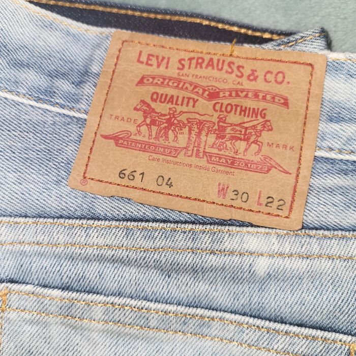 Jeans Pantacourt - Levi's 661 - 04 👖Taille W30 L22 - photo numéro 2