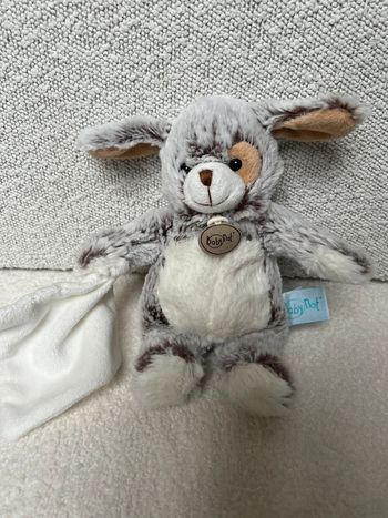 Peluche chien gris et marron BabyNat