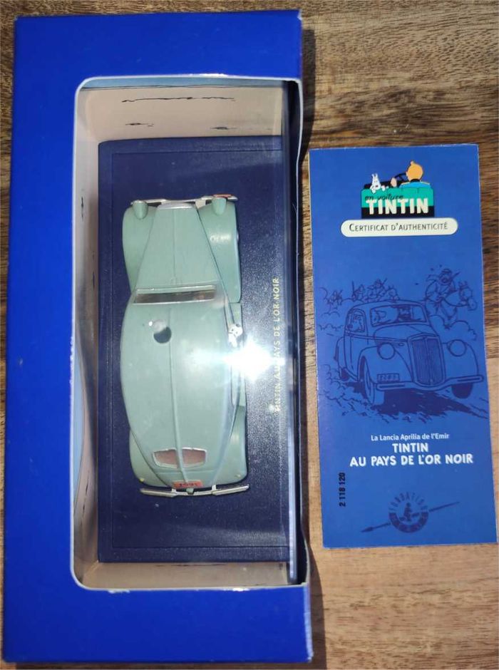 La Lancia Aprilia de l'Emir Collection En Voiture Tintin - photo numéro 2